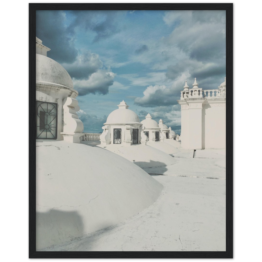 Cathedral-Basilica in Leon, Nicaragua Framed Photo Print 1/2