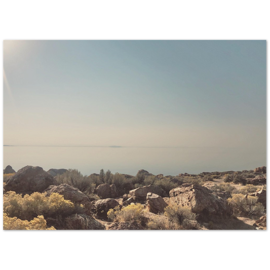 The Great Salt Lake Landscape, Utah Photo Print 2/2