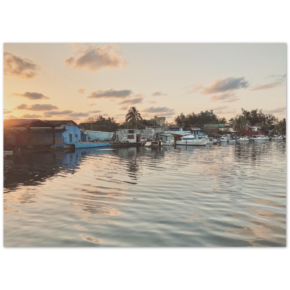 Sunset in Havana, Cuba Photo Print