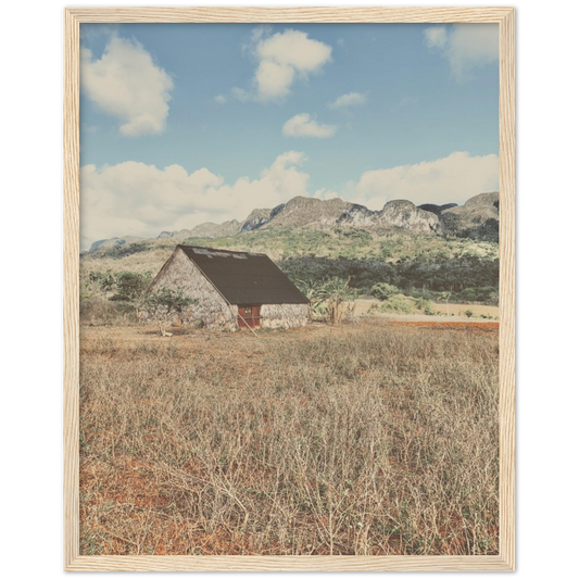 Farmhouse in the Cuban Countryside Framed Photo Print