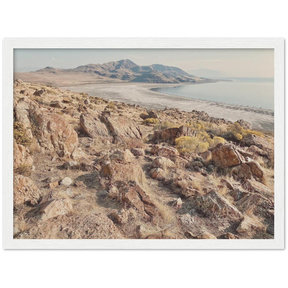 The Great Salt Lake, Utah Landscape Framed Photo Print 1/2