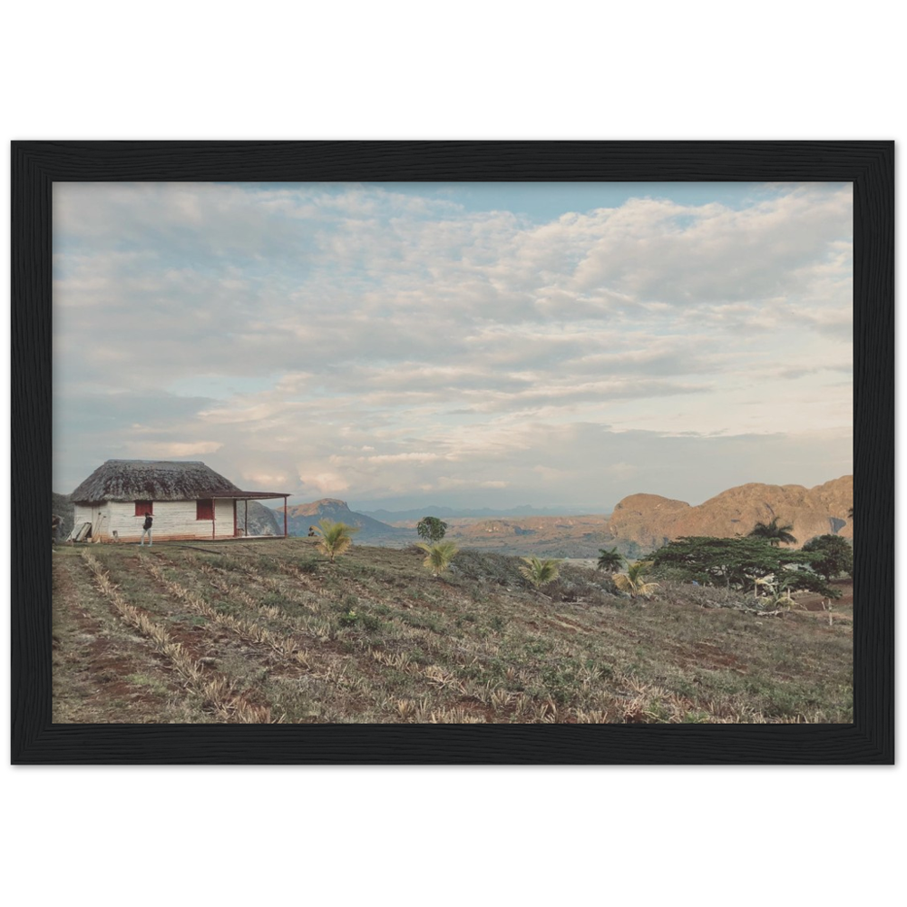 Farmhouse in the Cuban Countryside Framed Photo Print