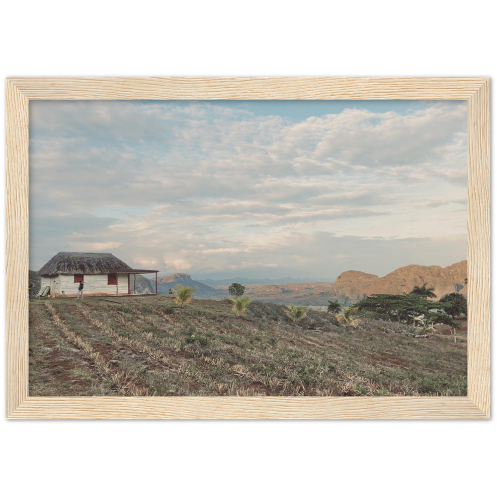 Farmhouse in the Cuban Countryside Framed Photo Print