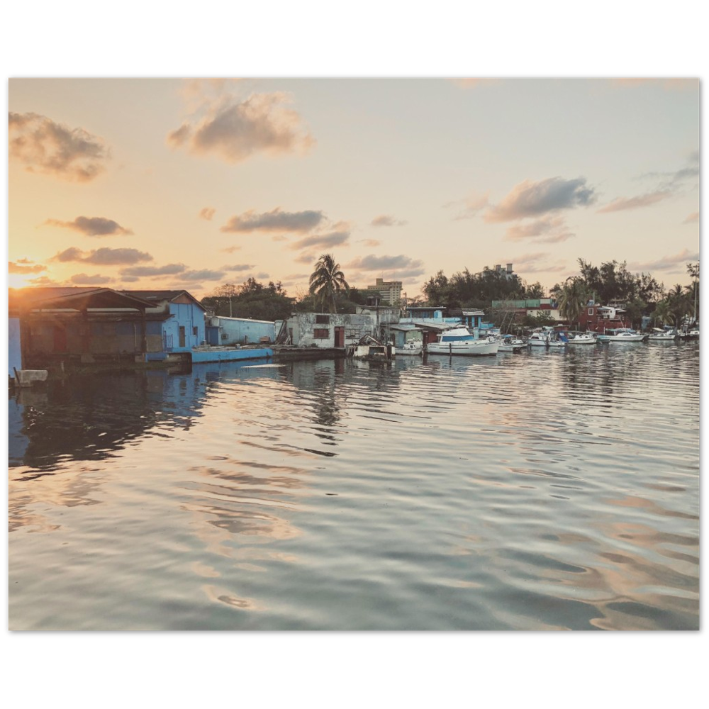 Sunset in Havana, Cuba Photo Print