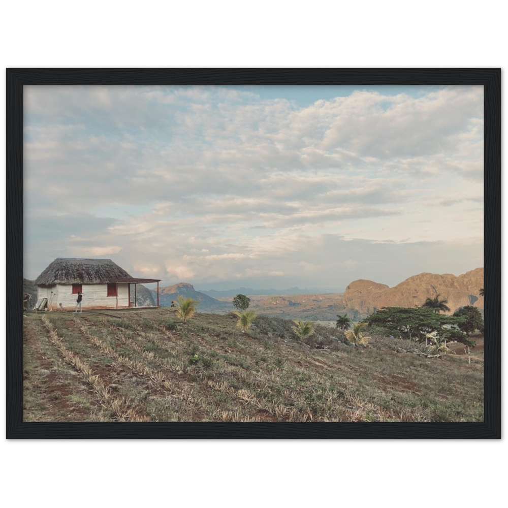 Farmhouse in the Cuban Countryside Framed Photo Print