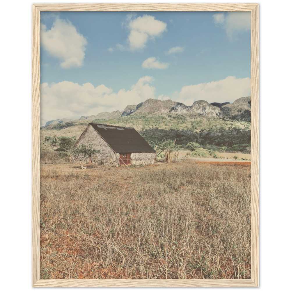 Farmhouse in the Cuban Countryside Framed Photo Print