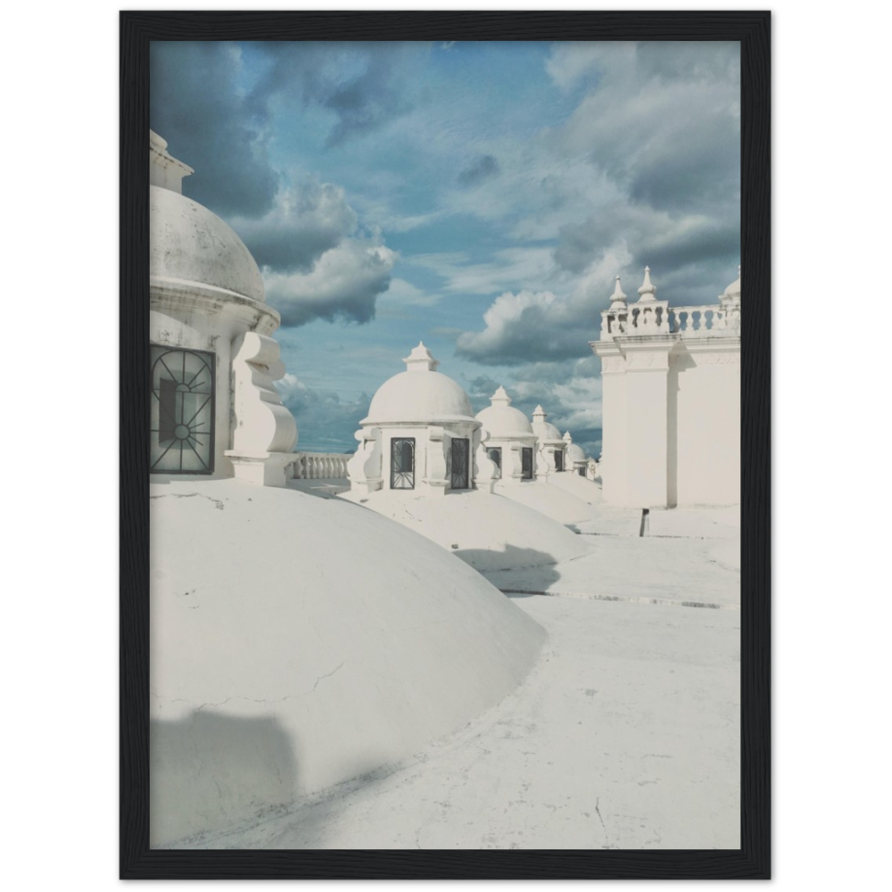 Cathedral-Basilica in Leon, Nicaragua Framed Photo Print 1/2