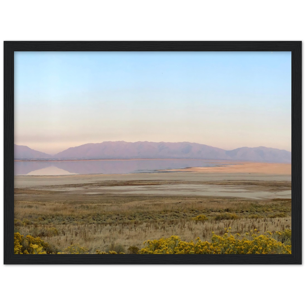 Salt Lake City, Utah Sunset Framed Photo Print 2/2