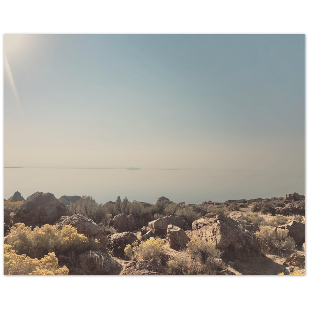 The Great Salt Lake Landscape, Utah Photo Print 2/2