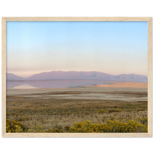 Salt Lake City, Utah Sunset Framed Photo Print 2/2