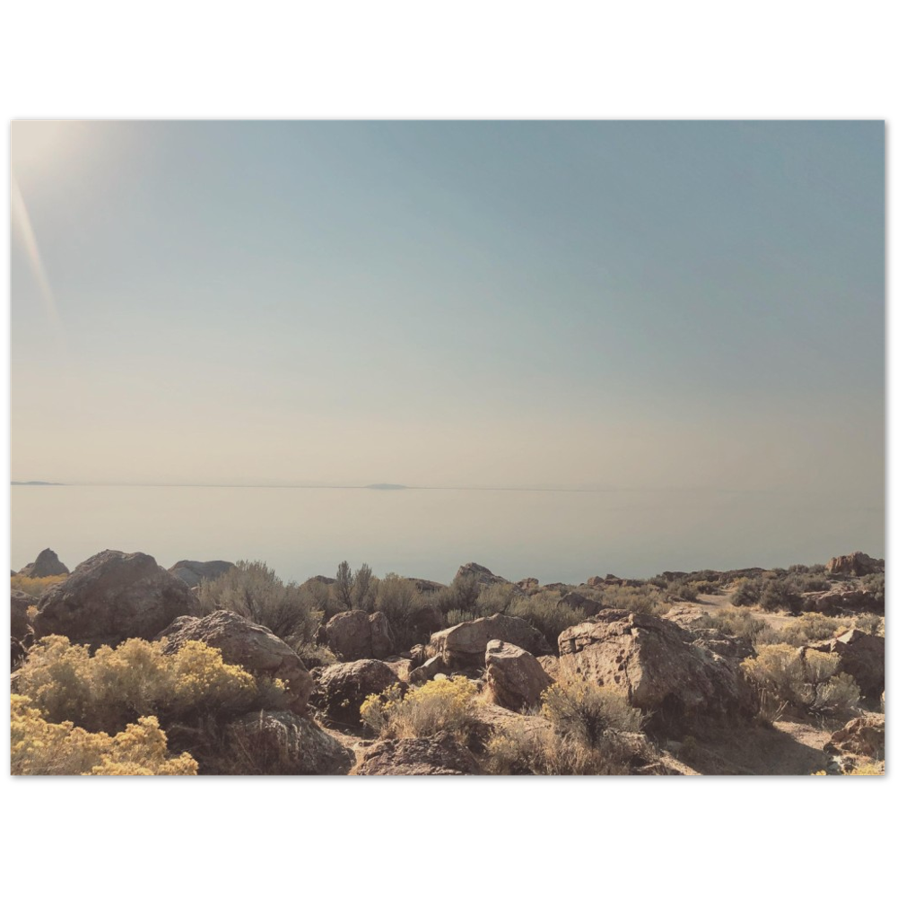 The Great Salt Lake Landscape, Utah Photo Print 2/2