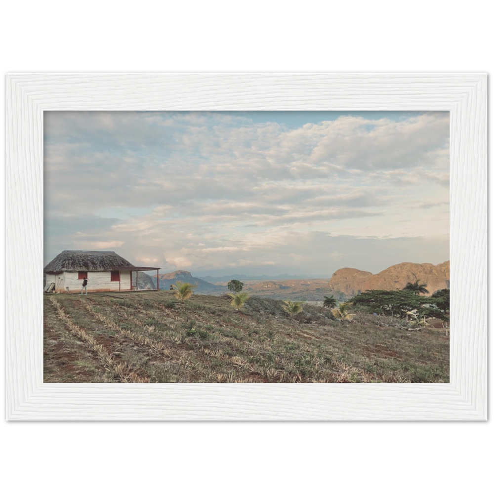 Farmhouse in the Cuban Countryside Framed Photo Print