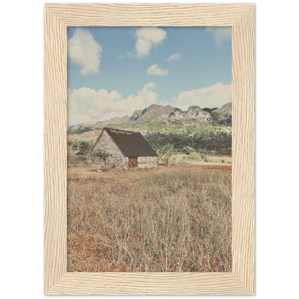 Farmhouse in the Cuban Countryside Framed Photo Print