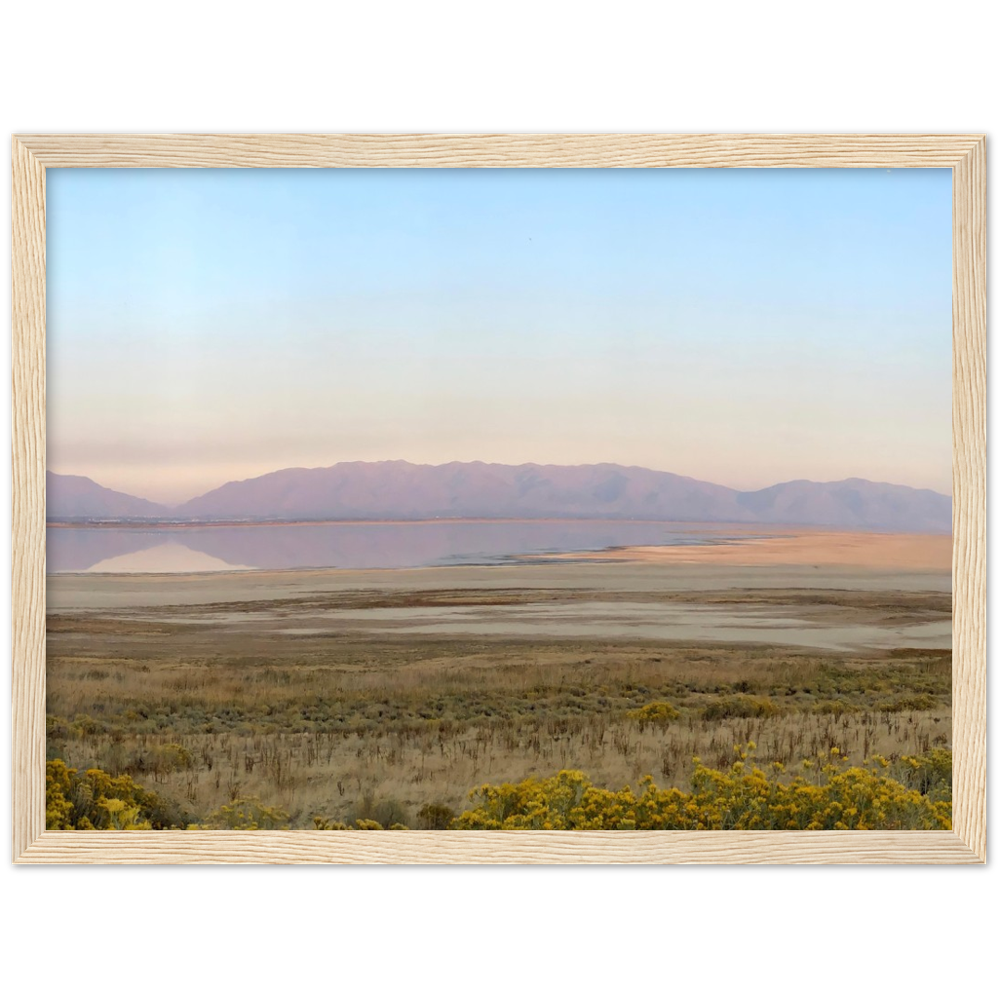 Salt Lake City, Utah Sunset Framed Photo Print 2/2