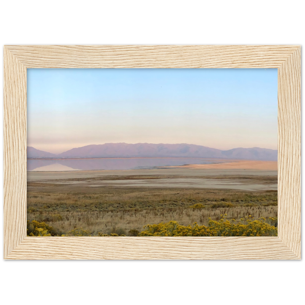 Salt Lake City, Utah Sunset Framed Photo Print 2/2