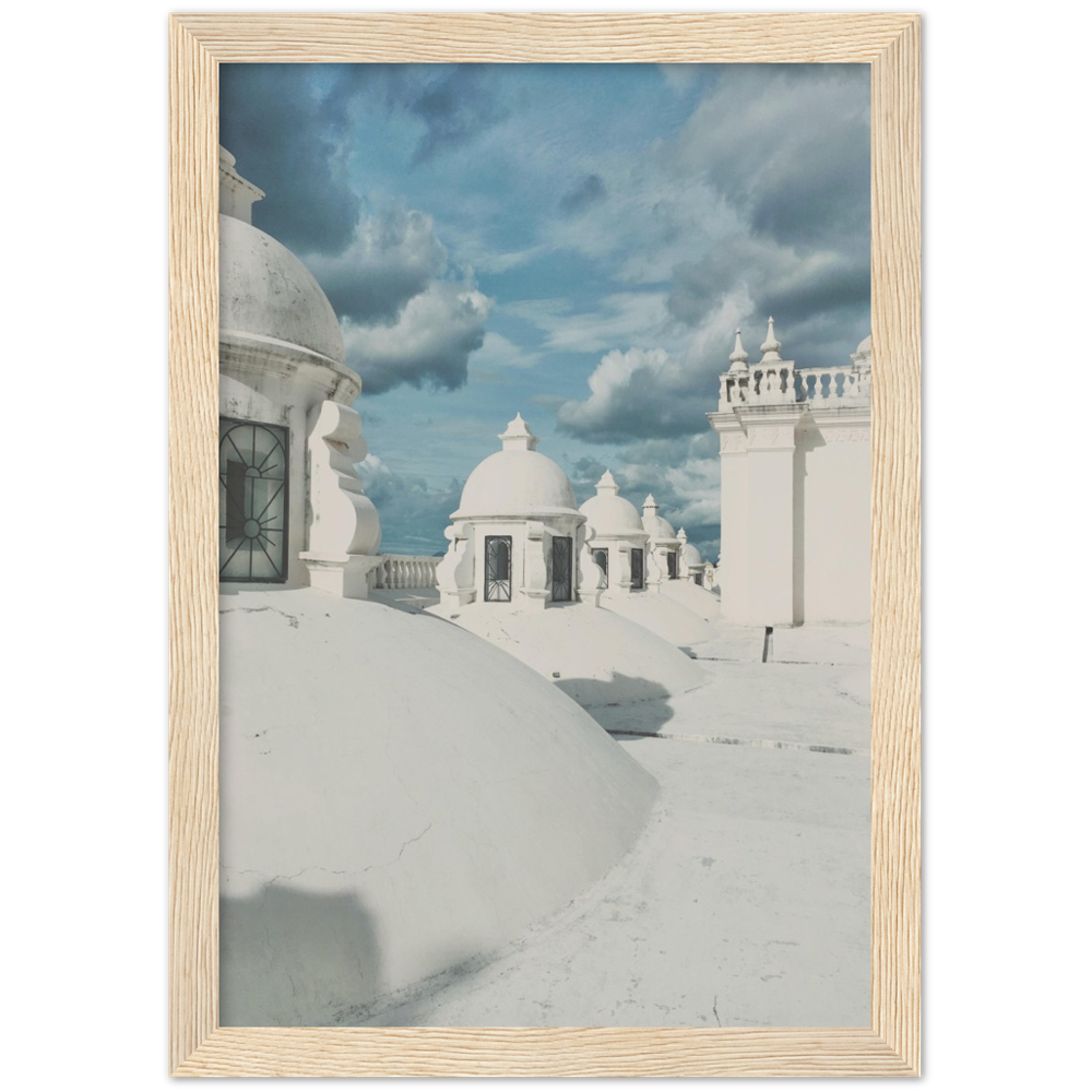 Cathedral-Basilica in Leon, Nicaragua Framed Photo Print 1/2