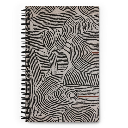 Geometric Pattern Spiral Journal