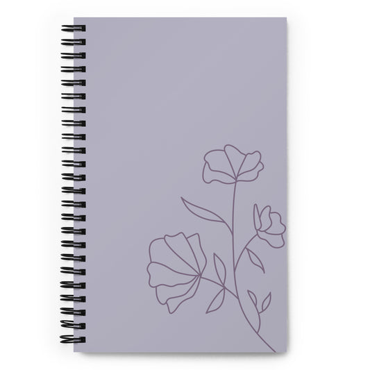 Floral Spiral Journal