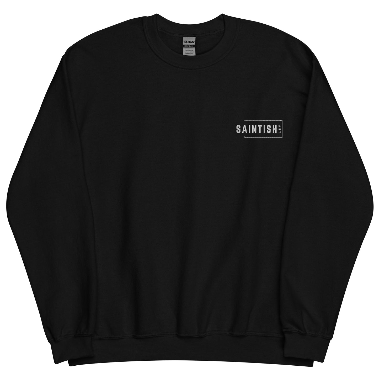 Saintish Art Embroidery Unisex Crewneck Sweatshirt