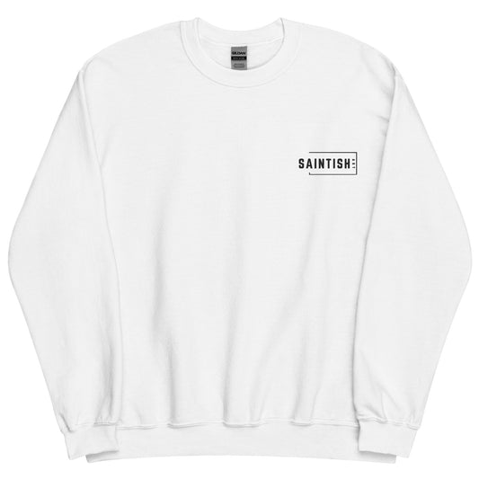 Saintish Art Embroidery Unisex Crewneck Sweatshirt